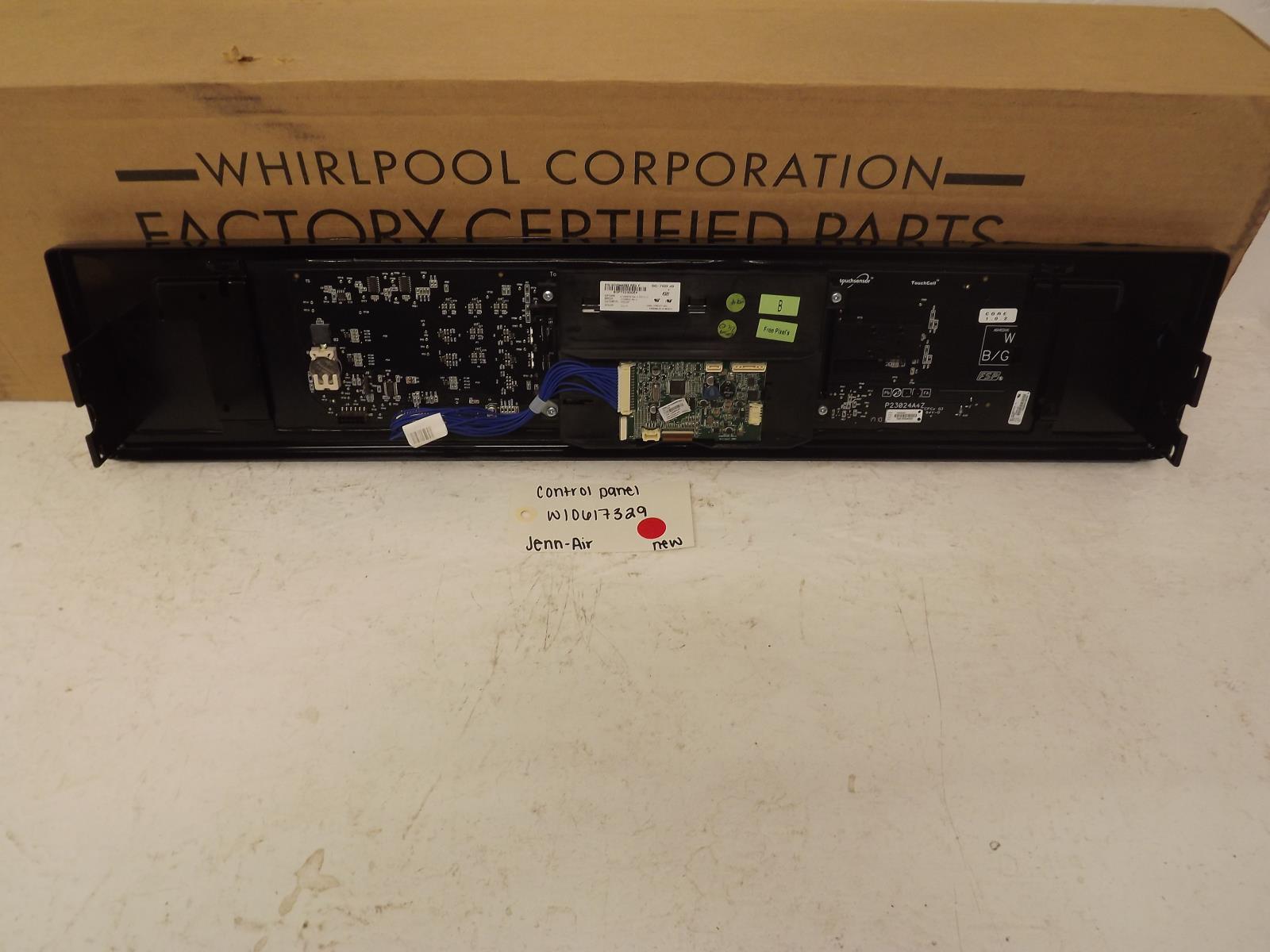 Jenn-Air Range W10617329 Control Panel New Jenn-Air Range W10617329 Control Panel New